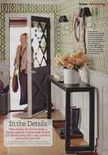 Better Homes & Gardens June 2012 Magazine Article: In the Details