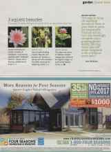 Better Homes & Gardens June 2012 Magazine Article: 3 aquatic beauties