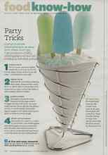 Better Homes & Gardens June 2012 Magazine Article: Party Tricks