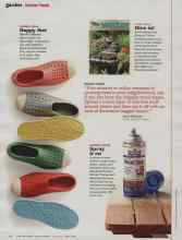 Better Homes & Gardens July 2012 Magazine Article: Happy feet