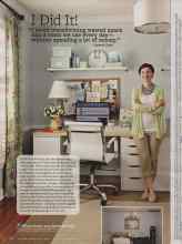 Better Homes & Gardens July 2012 Magazine Article: I Did It!