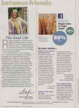 Better Homes & Gardens August 2012 Magazine Article: Sugar cone or cake cone?