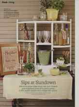 Better Homes & Gardens August 2012 Magazine Article: Sips at Sundown