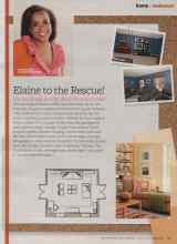 Better Homes & Gardens August 2012 Magazine Article: Elaine to the Rescue!