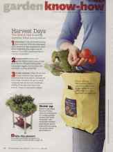 Better Homes & Gardens August 2012 Magazine Article: Harvest Days