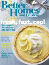 Better Homes & Gardens August 2012 Magazine Cover