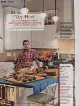 Better Homes & Gardens September 2012 Magazine Article: Top Host