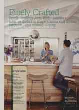 Better Homes & Gardens September 2012 Magazine Article: Finely Crafted