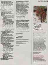 Better Homes & Gardens September 2012 Magazine Article: Flower Power Favorite