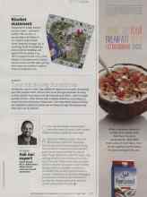 Better Homes & Gardens September 2012 Magazine Article: Tune out driving distractions