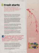 Better Homes & Gardens September 2012 Magazine Article: Fresh starts