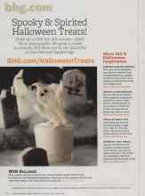 Better Homes & Gardens October 2012 Magazine Article: Spooky & Spirited Halloween Treats!