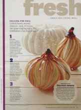 Better Homes & Gardens October 2012 Magazine Article: FALLING FOR FALL