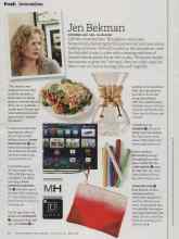 Better Homes & Gardens October 2012 Magazine Article: Jen Bekman