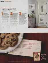 Better Homes & Gardens October 2012 Magazine Article: Lighten up your bath