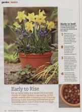 Better Homes & Gardens October 2012 Magazine Article: Early to Rise