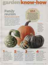Better Homes & Gardens October 2012 Magazine Article: Family reunion