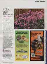 Better Homes & Gardens October 2012 Magazine Article: A Lilac That Reblooms