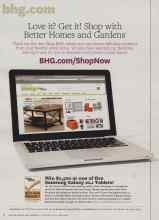 Better Homes & Gardens November 2012 Magazine Article: Love it? Get it! Shop with Better Homes and Gardens