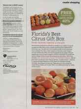 Better Homes & Gardens November 2012 Magazine Article: Florida's Best Citrus Gift Box