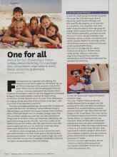 Better Homes & Gardens November 2012 Magazine Article: One for all