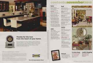 Better Homes & Gardens November 2012 Magazine Article: Page 2