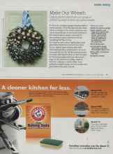 Better Homes & Gardens December 2012 Magazine Article: Make Our Wreath