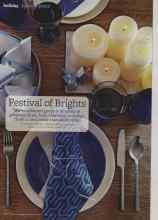 Better Homes & Gardens December 2012 Magazine Article: Festival of Brights