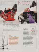 Better Homes & Gardens December 2012 Magazine Article: Straight talk