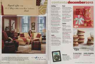 Better Homes & Gardens December 2012 Magazine Article: Page 4