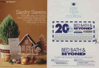 Better Homes & Gardens December 2012 Magazine Article: Page 68