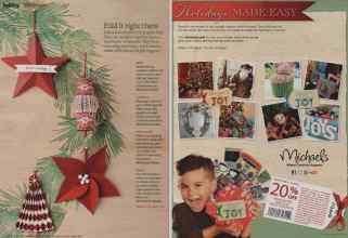 Better Homes & Gardens December 2012 Magazine Article: Page 100