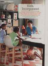 Better Homes & Gardens January 2013 Magazine Article: Kids, Incorporated