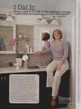 Better Homes & Gardens January 2013 Magazine Article: I Did It!