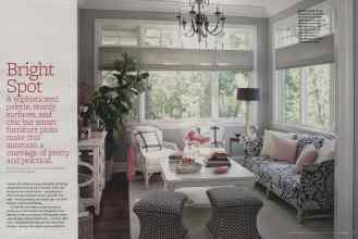 Better Homes & Gardens January 2013 Magazine Article: Bright Spot