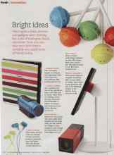 Better Homes & Gardens February 2013 Magazine Article: Bright ideas