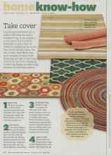 Better Homes & Gardens February 2013 Magazine Article: Take cover