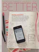 Better Homes & Gardens February 2013 Magazine Article: Frost warning