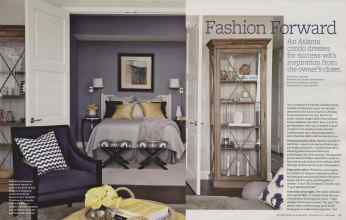 Better Homes & Gardens February 2013 Magazine Article: Fashion Forward