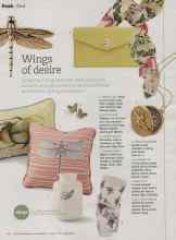 Better Homes & Gardens March 2013 Magazine Article: Wings of desire