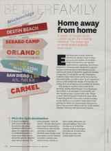 Better Homes & Gardens March 2013 Magazine Article: Home away from home