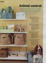 Better Homes & Gardens March 2013 Magazine Article: Animal control