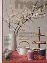 Better Homes & Gardens April 2013 Magazine Article: TEA TIME