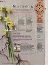 Better Homes & Gardens April 2013 Magazine Article: Seize the spring