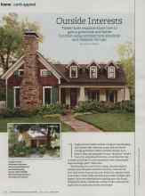 Better Homes & Gardens April 2013 Magazine Article: Outside Interests