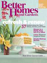 Better Homes & Gardens April 2013 Magazine Cover