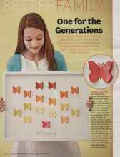 Better Homes & Gardens May 2013 Magazine Article: One for the Generations