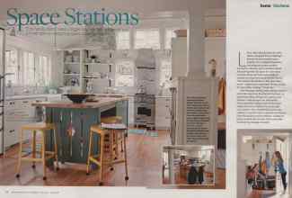 Better Homes & Gardens May 2013 Magazine Article: Space Stations