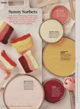 Better Homes & Gardens June 2013 Magazine Article: Sunny Sorbets
