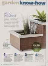 Better Homes & Gardens June 2013 Magazine Article: PATIO PARADISE